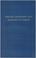 Cover of: A discourse upon the institution of medical schools in America