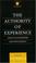 Cover of: The Authority of Experience