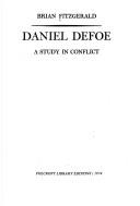 Cover of: Daniel Defoe by Brian FitzGerald