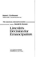 Cover of: Lincoln's decision for emancipation