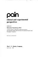 Cover of: Pain: clinical and experimental perspectives