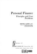 Cover of: Personal finance by Jerome Bernard Cohen