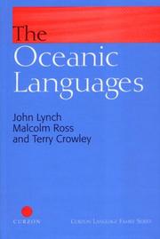 Cover of: Oceanic Languages (Curzon Language Family)