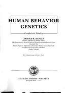 Cover of: Human behavior genetics