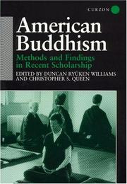 Cover of: American Buddhism: Methods and Findings in Recent Scholarship