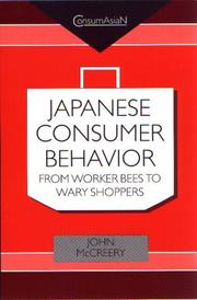Cover of: Japanese Consumer Behaviour (ConsumAsiaN)