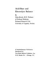 Cover of: Acid-base and electrolyte balance