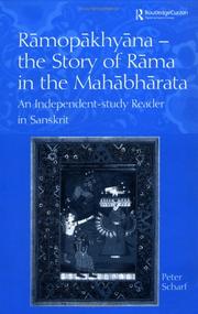 Cover of: Ramopakhyana - The Story of Rama in the Mahabharata by Peter Scharf