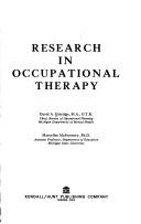 Cover of: Research in occupational therapy