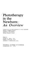 Cover of: Phototherapy in the newborn: an overview