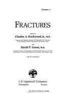 Cover of: Fractures by edited by Charles A. Rockwood, Jr. and David P. Green.