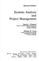 Cover of: Systems analysis and project management