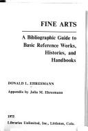 Cover of: Fine arts | Donald L. Ehresmann
