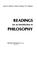 Cover of: Readings for an introduction to philosophy