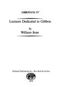 Cover of: Lectures dedicated to Gibbon