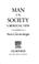 Cover of: Man in society