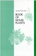 Cover of: The New York times book of house plants by Joan Lee Faust