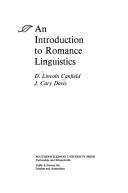 Cover of: An introduction to Romance linguistics
