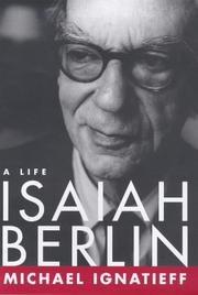 Cover of: Isaiah Berlin by Michael Ignatieff