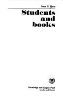 Cover of: Students and books