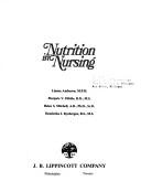 Cover of: Nutrition in nursing by [by] Linnea Anderson [and others]