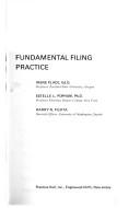 Cover of: Fundamental filing practice | Irene Magdaline (Glazik) Place