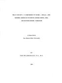 Cover of: Self concept: a comparison of Negro-, Anglo-, and Spanish-American students: across ethnic, sex, and socioeconomic variables.