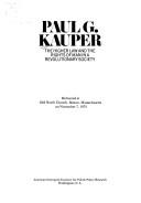 Cover of: The higher law and the rights of man in a revolutionary society | Paul G. Kauper