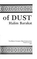 Cover of: Days of dust by Halim Isber Barakat