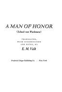 Cover of: A man of honor (Schach von Wuthenow).