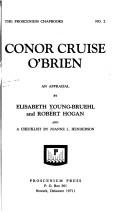 Cover of: Conor Cruise O'Brien by Elisabeth Young-Bruehl