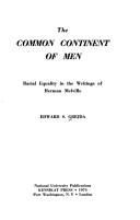 Cover of: The common continent of men | Edward S. Grejda