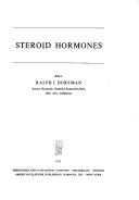 Cover of: Steroid hormones