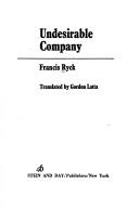 Cover of: Undesirable company