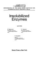 Cover of: Insolubilized enzymes