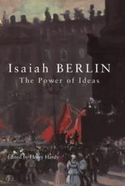 Cover of: The Power of Ideas | Sir Isaiah; Hardy, Henry Berlin
