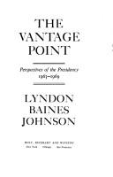 Cover of: The Vantage Point by Lyndon B. Johnson