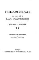 Cover of: Freedom and fate by Stephen E. Whicher