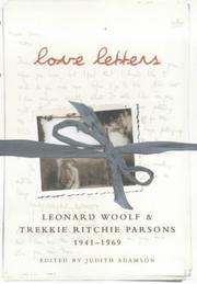 Cover of: Love letters by Leonard Woolf