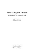 Cover of: Poe's major crisis by Moss, Sidney Phil