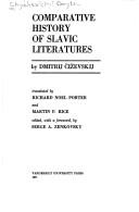 Cover of: Comparative history of Slavic literatures