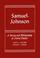 Cover of: Samuel Johnson; a survey and bibliography of critical studies