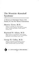 The Wernicke-Korsakoff syndrome by Maurice Victor