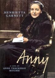 Cover of: Anny by Henrietta Garnett