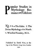 Cover of: The Edda by Lucy Winifred Faraday