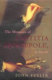 Cover of: The memoirs of Laetitia Horsepole, by herself by Fuller, John.