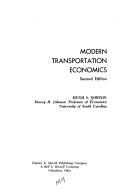 Cover of: Modern transportation economics