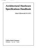 Cover of: Architectural hardware specifications handbook