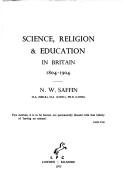 Cover of: Science, religion & education in Britain, 1804-1904