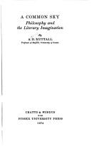 Cover of: common sky | Nuttall, A. D.